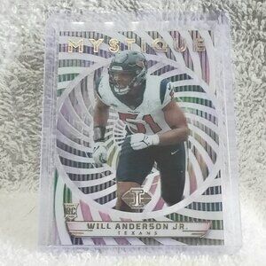 3/$25 Mint 2023 Panini Illusions Will Anderson Jr Mystique Clear NFL Card 40!!